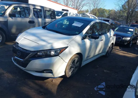 2019 Nissan Leaf Sl Plus из США, поврежденный, VIN 1N4BZ1CP7KC317178
